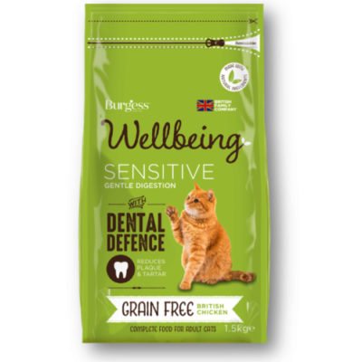 Burgess Wellbeing Sensitive Cat Food Burgess Wellbeing Sensitive Cat Food